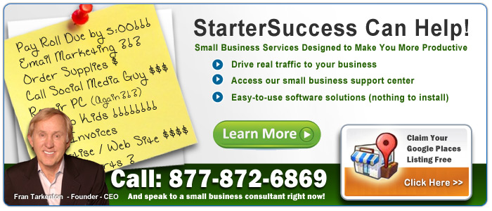 Claim Your Free Google Places Listing From StarterSuccess