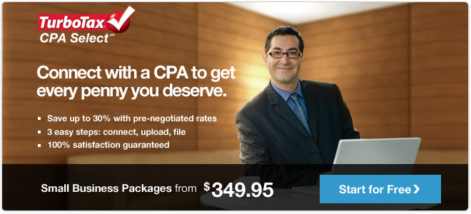 Connect with a CPA and get every penny you deserve - TurboTax CPA Select