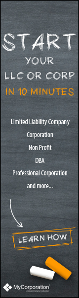 Start an LLC or Corporation in just 10 Minutes 160x600